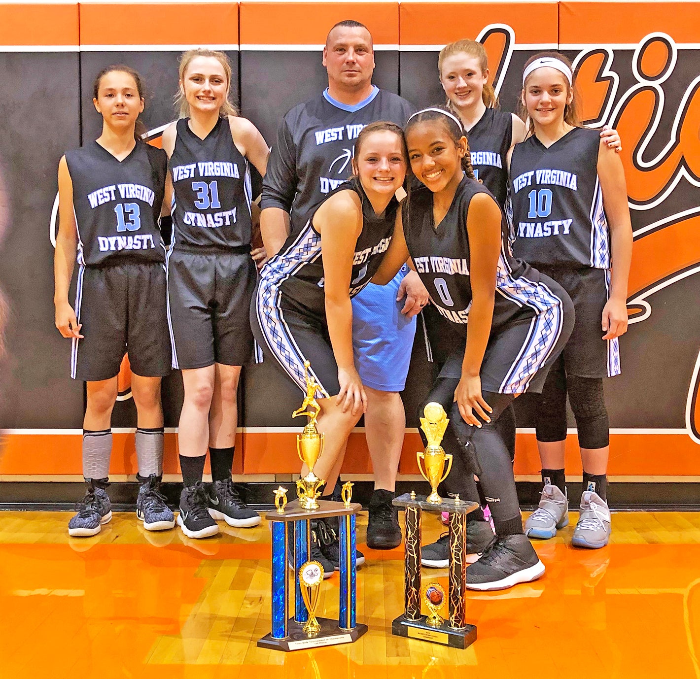 Regional AAU team in ‘Run 4 The Roses Tournament’ featuring 950 teams