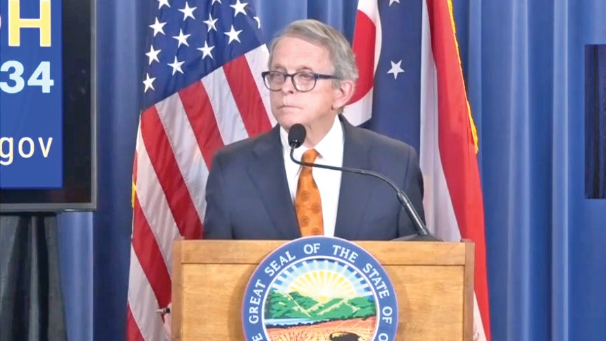 Gov. DeWine orders children to wear masks as schools reopen - The ...