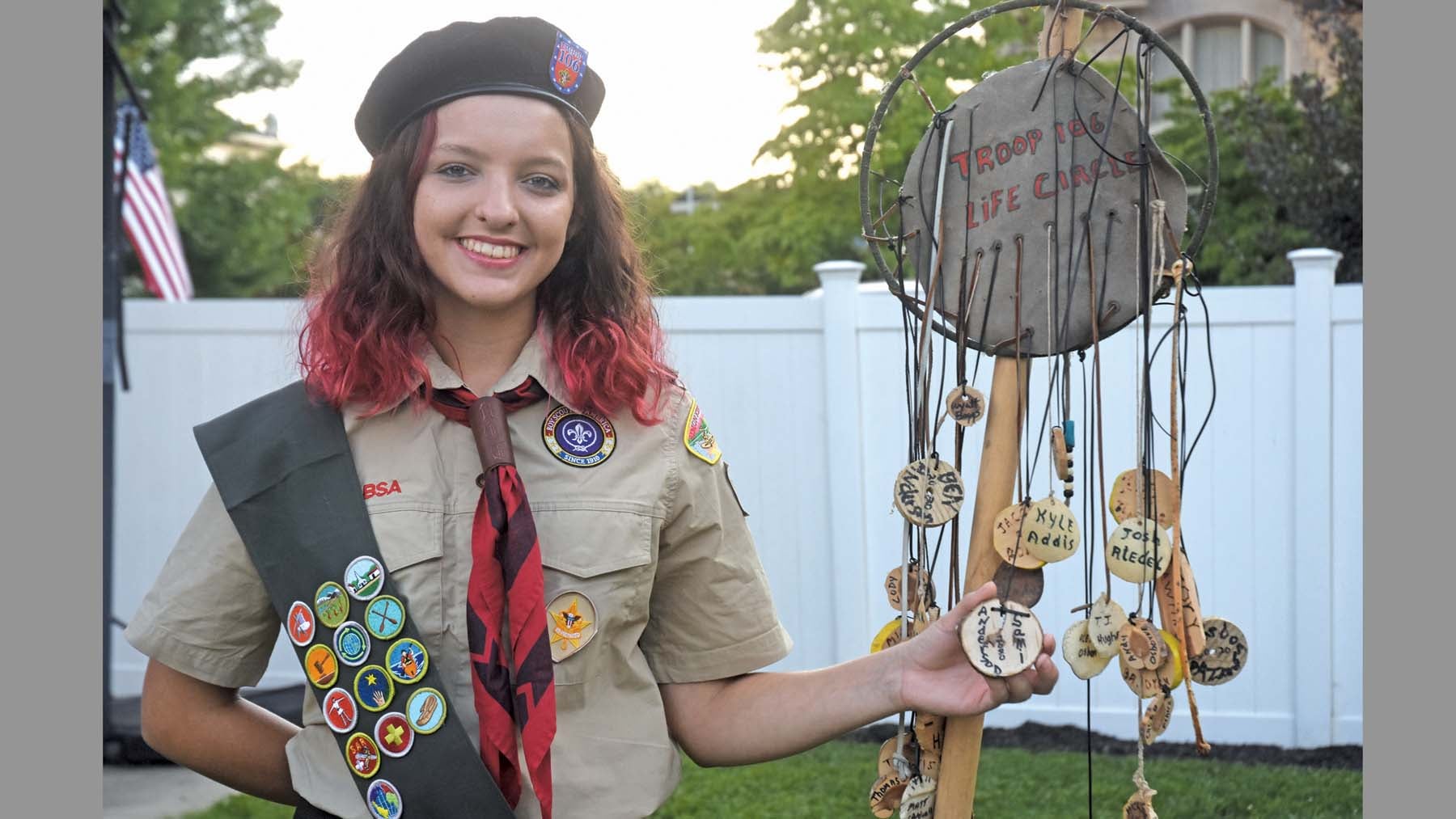 Scout Becomes First Female In Region To Advance To Life Rank The