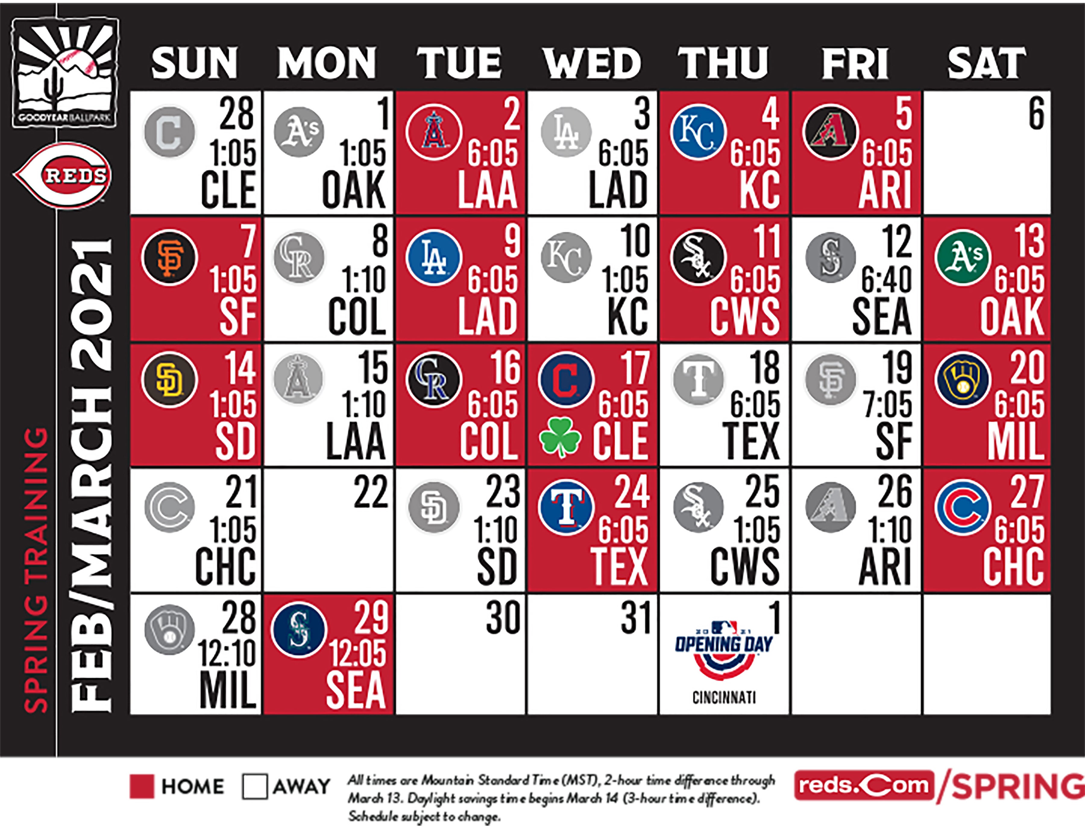 Reds have game day job openings - The Tribune