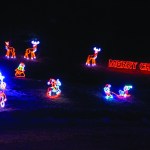 Coal Grove Christmas light display 2021
