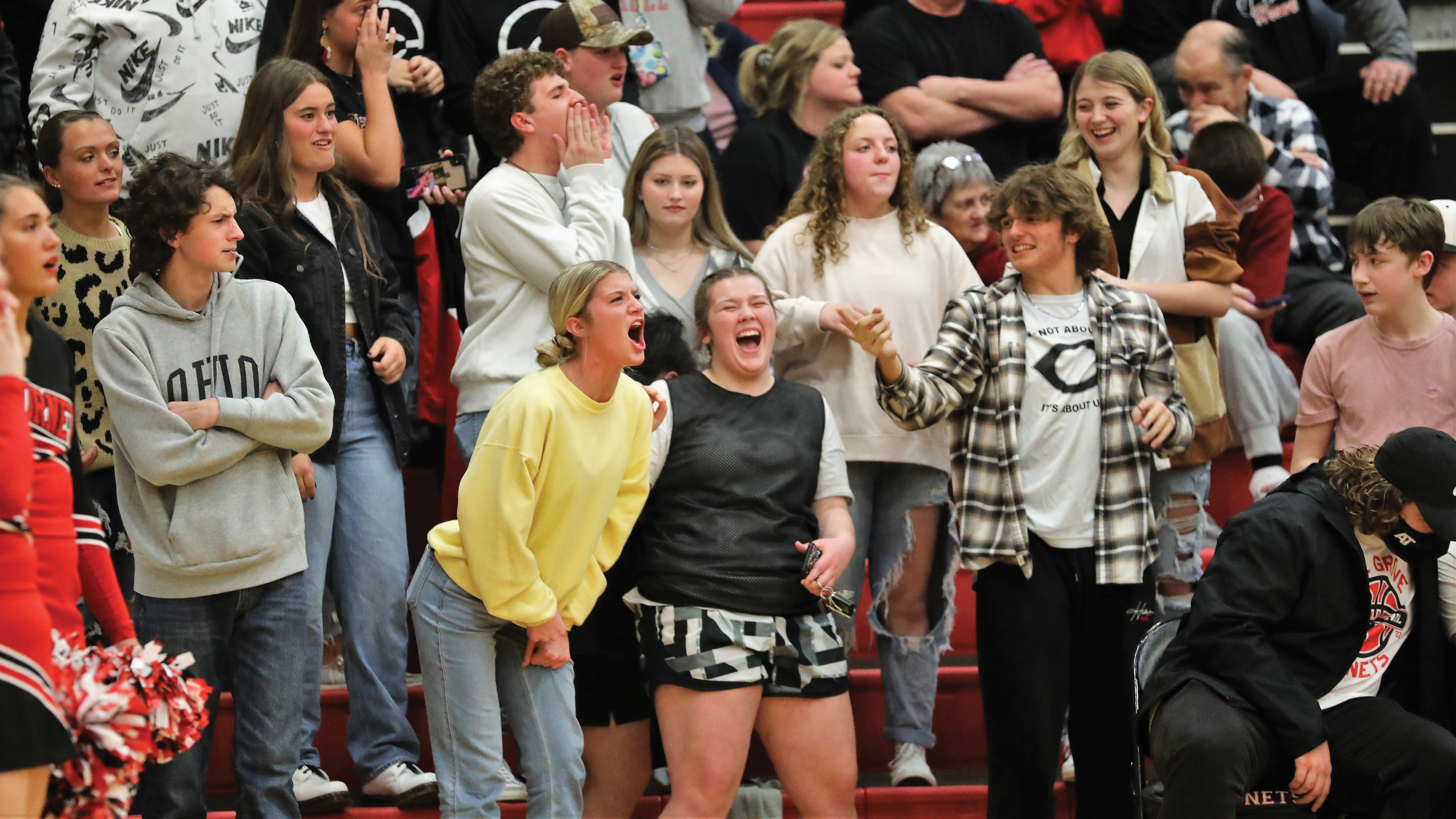 Focus: Cheerleaders, Student Sections Bring The Spirit To Basketball 