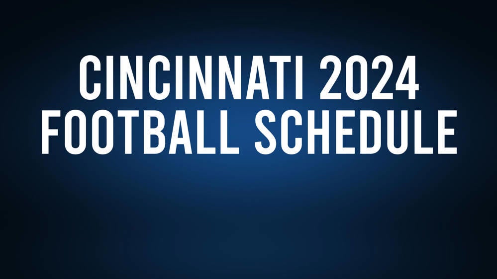 Cincinnati 2024 Football Schedule, Record, Results