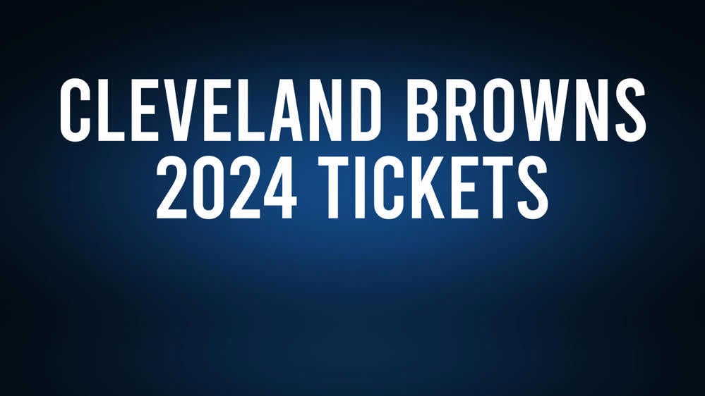 Cleveland Browns 2024 Tickets and Schedule Information