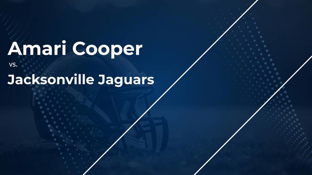 Amari Cooper and the Browns vs. the Jaguars: Week 2 Stats, Matchup, Game Info