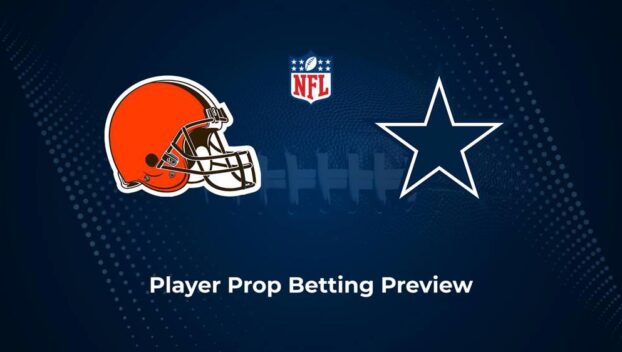 Browns vs. Cowboys Player Props & Odds – Week 1