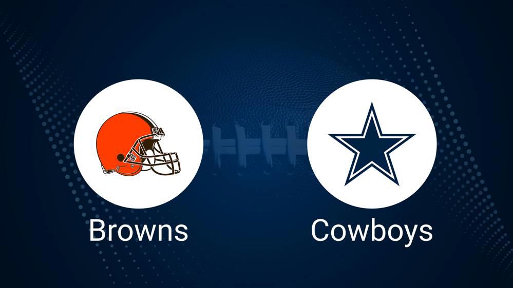 Browns vs. Cowboys Predictions & Picks: Odds, Moneyline, Spread - Week 1