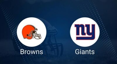 Browns vs. Giants: Odds, Moneyline, and Spread - Week 3