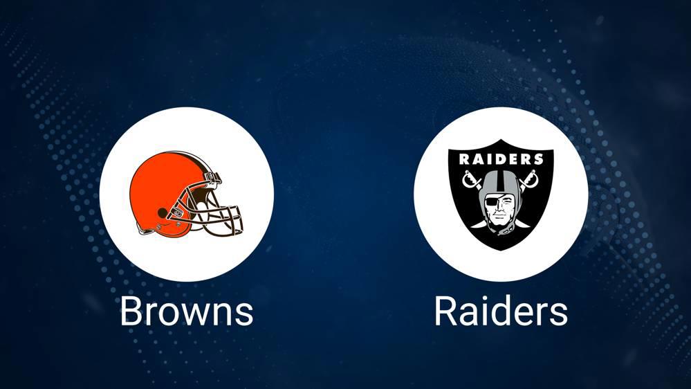 Browns vs. Raiders: Odds, Moneyline, and Spread - Week 4