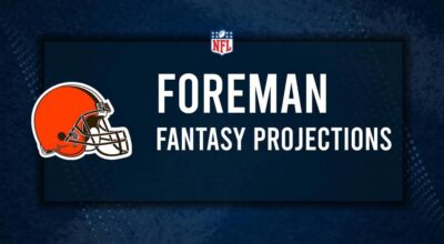 D'Onta Foreman Fantasy Projections: Week 3 vs. the Giants