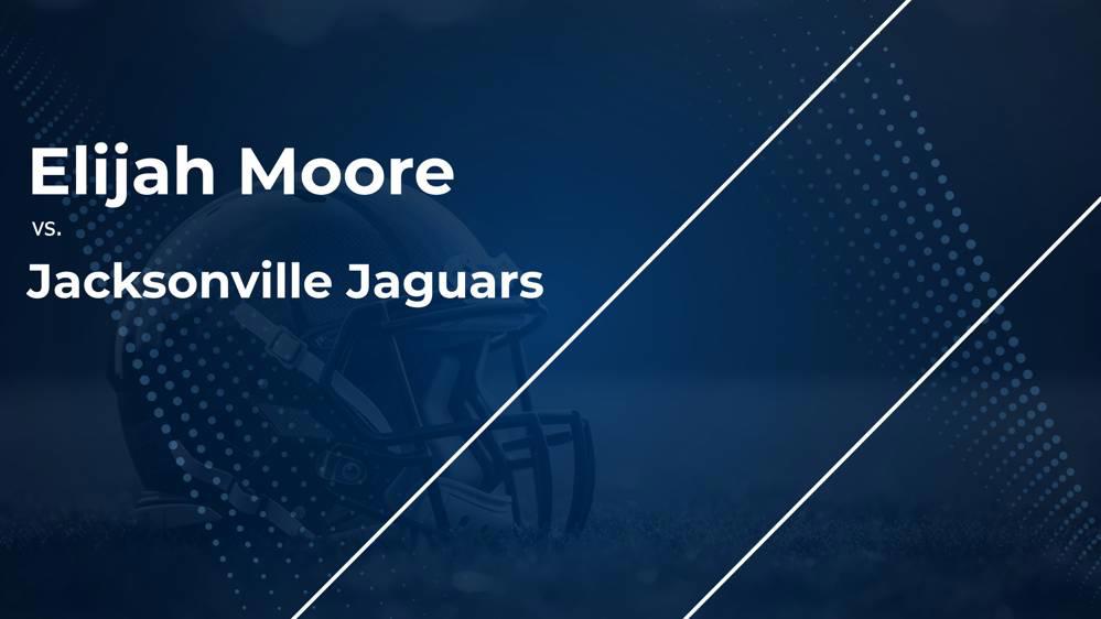 Elijah Moore and the Browns vs. the Jaguars: Week 2 Stats, Matchup, Game Info