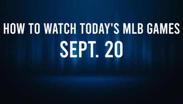 How to Watch MLB Baseball on Friday, Sept. 20: TV Channel, Live Streaming, Start Times