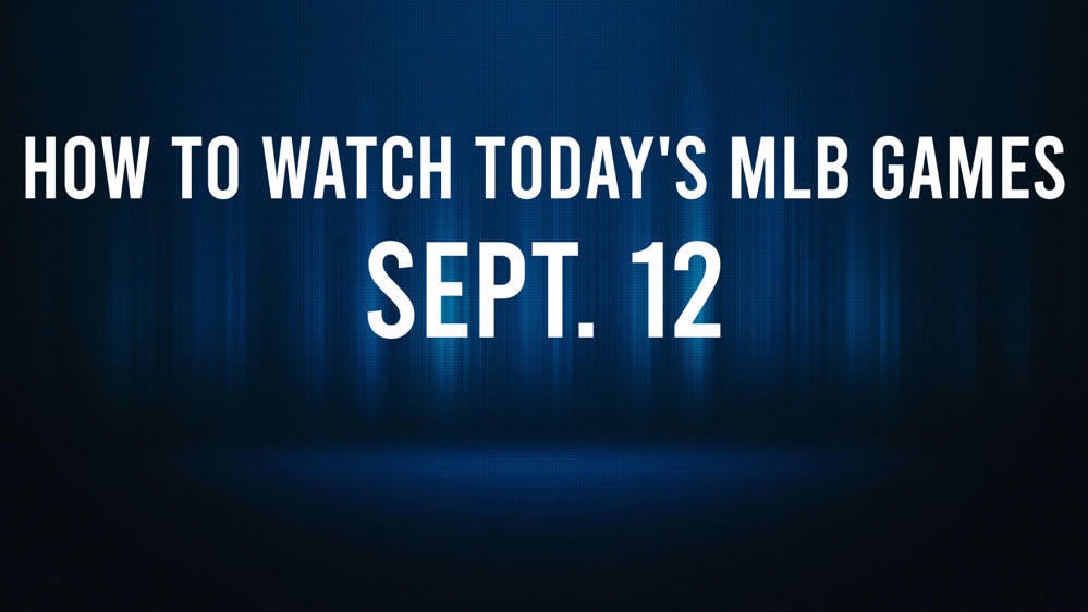 How to Watch MLB Baseball on Thursday, Sept. 12: TV Channel, Live Streaming, Start Times