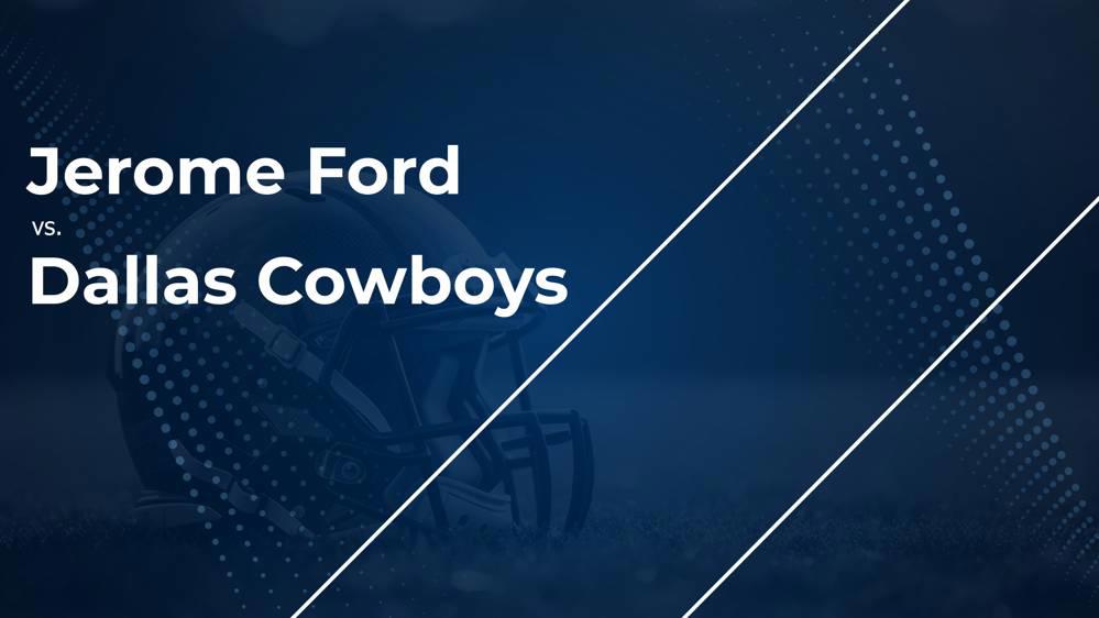 Jerome Ford and the Browns vs. the Cowboys: Week 1 Stats, Matchup, Game Info