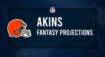 Jordan Akins Fantasy Projections: Week 3 vs. the Giants