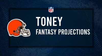 Kadarius Toney Fantasy Projections: Week 3 vs. the Giants