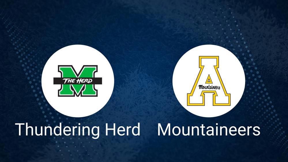 Marshall vs. Appalachian State Oct. 5 Tickets & Start Time