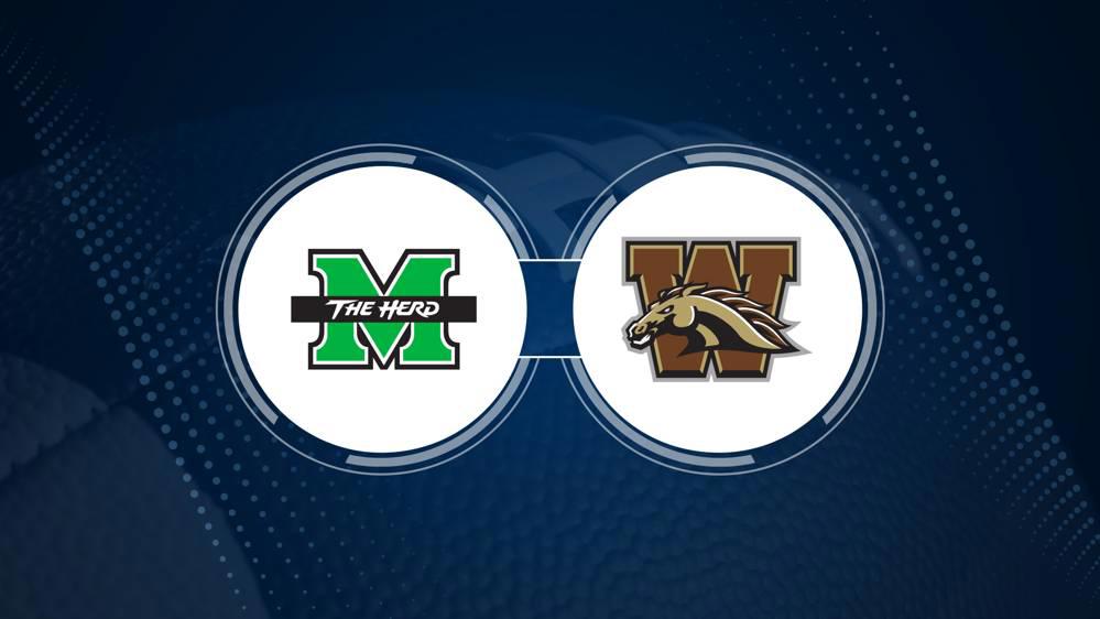 Marshall vs. Western Michigan: Odds, spread, and over/under - Sept. 28