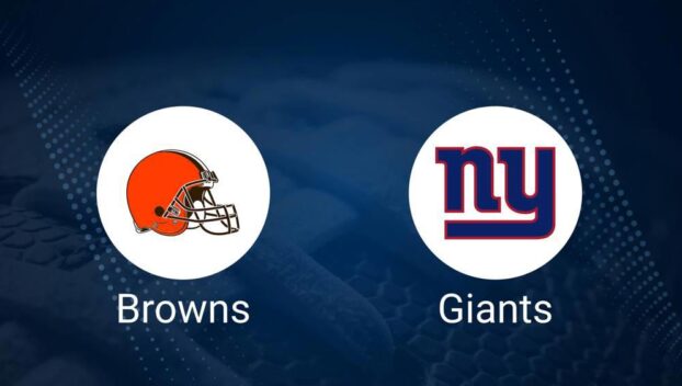 Where to Watch Browns vs. Giants on TV or Streaming Live - Sept. 22