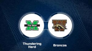 Where to Watch Marshall vs. Western Michigan on TV or Streaming Live - Sept. 28