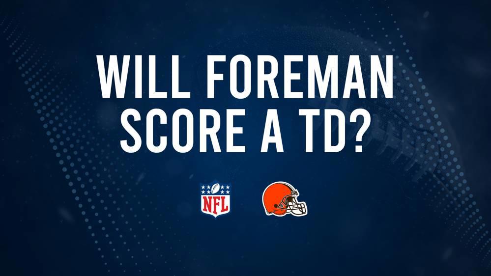 Will D'Onta Foreman Score a Touchdown Against the Cowboys in Week 1?