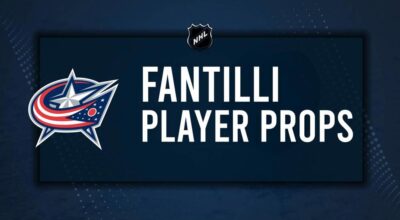 Adam Fantilli Player Prop Bets for the Blue Jackets vs. Islanders Game - October 30