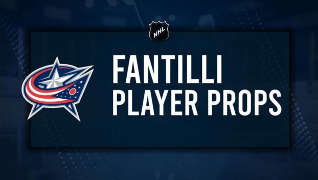 Adam Fantilli Player Prop Bets for the Blue Jackets vs. Maple Leafs Game - October 22