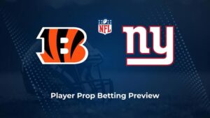 Bengals vs. Giants Player Props & Odds – Week 6