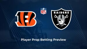 Bengals vs. Raiders Player Props & Odds – Week 9