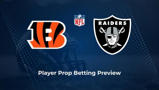 Bengals vs. Raiders Player Props & Odds – Week 9