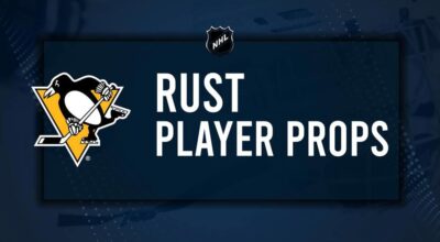 Bryan Rust Player Prop Bets for the Penguins vs. Canadiens Game - October 14