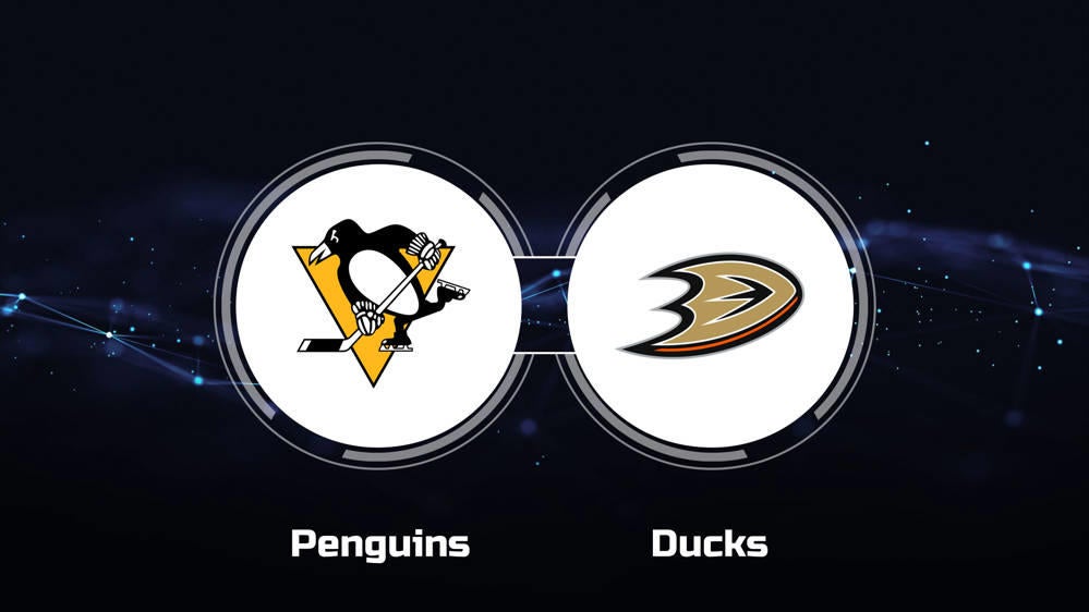 Buy Tickets for Pittsburgh Penguins vs. Anaheim Ducks on October 31