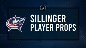 Cole Sillinger Player Prop Bets for the Blue Jackets vs. Oilers Game - October 28