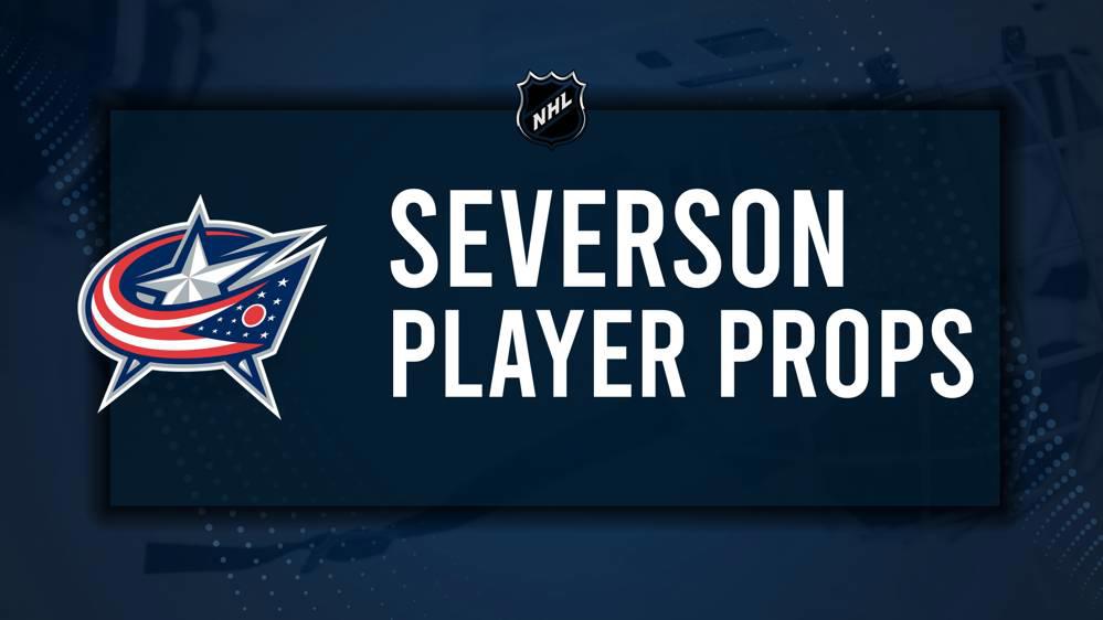 Damon Severson Player Prop Bets for the Blue Jackets vs. Islanders Game - October 30