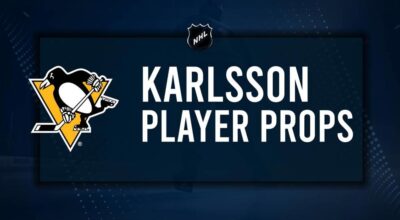 Erik Karlsson Player Prop Bets for the Penguins vs. Canadiens Game - October 14