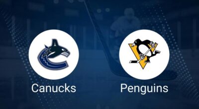 How to Pick the Canucks vs. Penguins Game with Odds, Spread, Betting Line and Stats – October 26