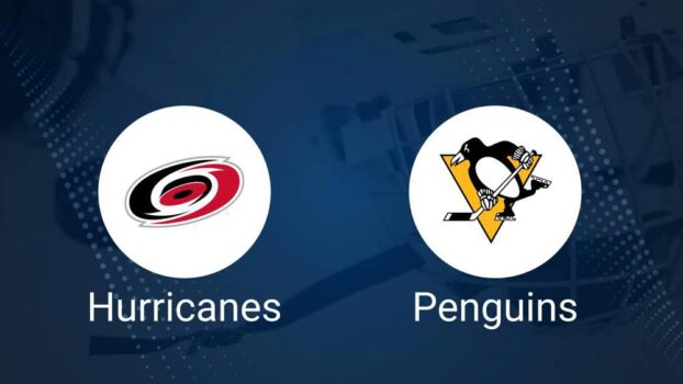 How To Pick The Hurricanes Vs. Penguins Game With Odds, Spread, Betting ...