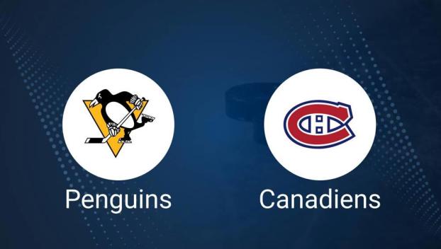 How to Pick the Penguins vs. Canadiens Game with Odds, Spread, Betting Line and Stats – October 14