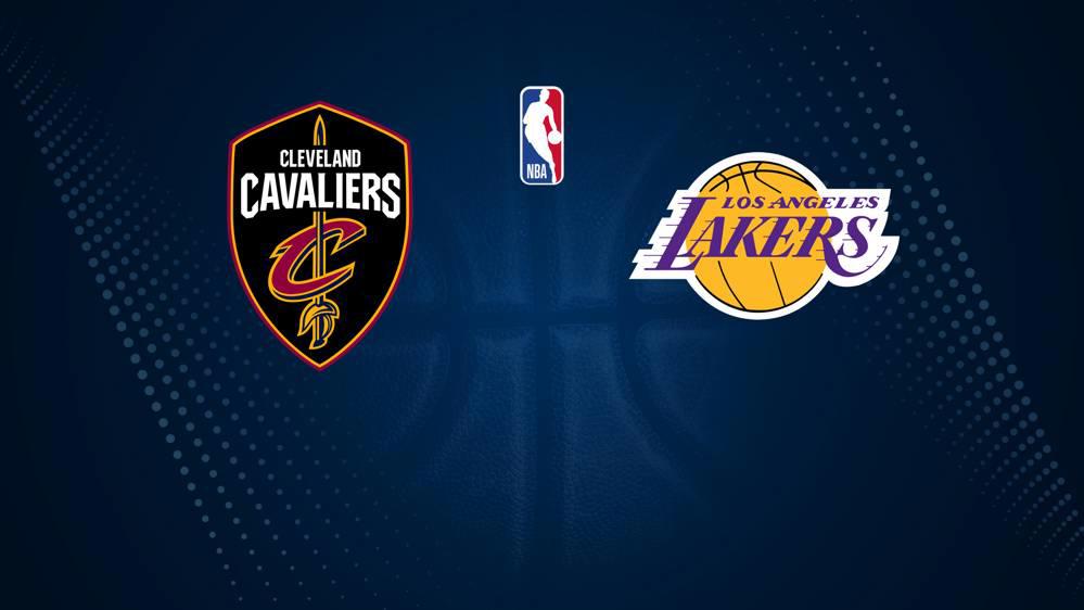 How to Watch the Cavaliers vs. Lakers Game: Streaming & TV Channel Info for October 30