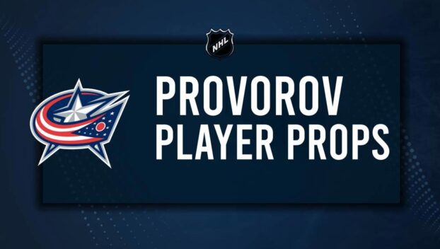 Ivan Provorov Player Prop Bets for the Blue Jackets vs. Sabres Game - October 17