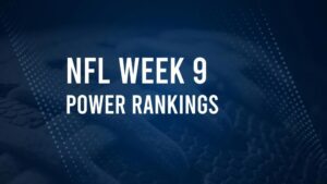 Lions, Vikings, Week 9 NFL Power Rankings