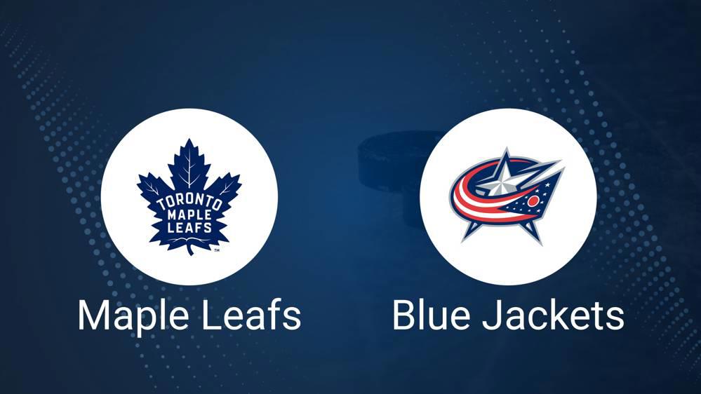 Maple Leafs vs. Blue Jackets Injury Report Today - October 22