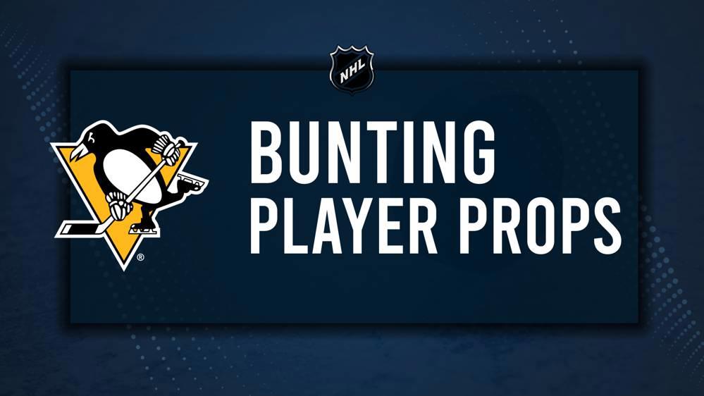 Michael Bunting Player Prop Bets for the Penguins vs. Ducks Game - October 31