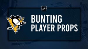 Michael Bunting Player Prop Bets for the Penguins vs. Maple Leafs Game - October 12