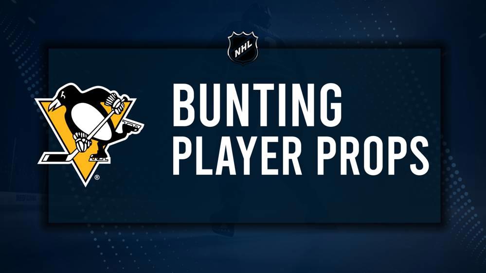 Michael Bunting Player Prop Bets for the Penguins vs. Rangers Game - October 9