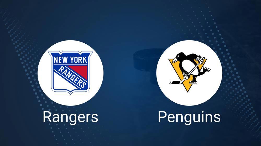 Rangers vs. Penguins Injury Report Today - October 9