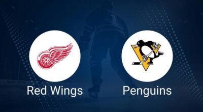 Red Wings vs. Penguins Injury Report Today - October 10