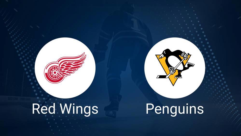 Red Wings vs. Penguins Injury Report Today - October 10