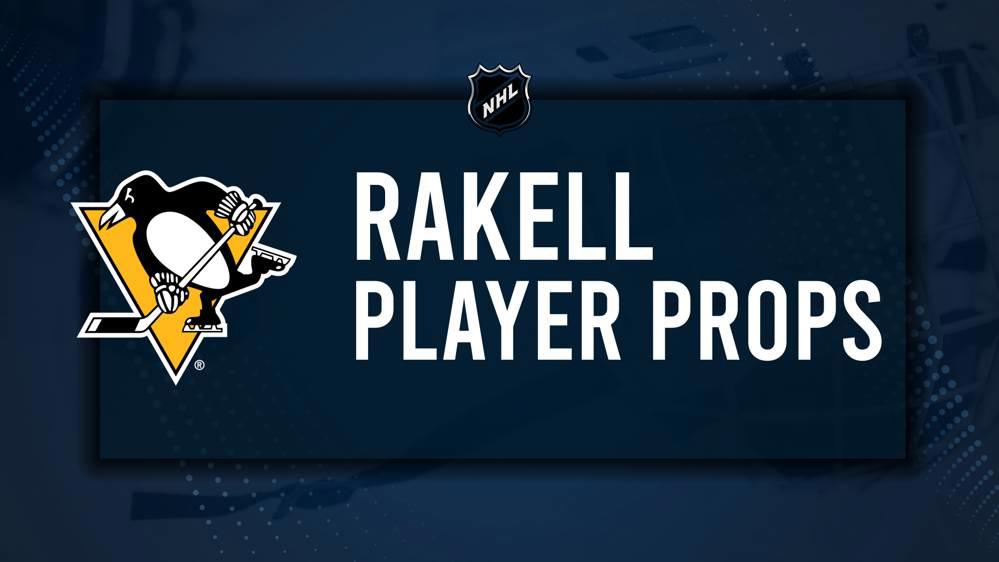 Rickard Rakell Player Prop Bets for the Penguins vs. Canadiens Game - October 14