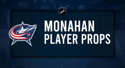 Sean Monahan Player Prop Bets for the Blue Jackets vs. Islanders Game - October 30